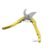 Garden Shears – Ultra Sharp Pruning Scissors for Plants | Velvet Wipe