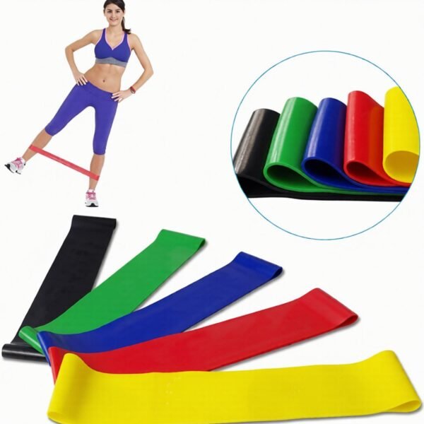 Elastic Resistance Exercise Bands – Full Body Workout Set for Home