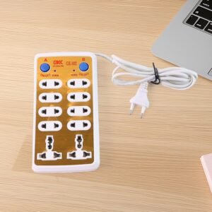 Extension Board – 10 Way 220V Universal Sockets for Home & Office | Tetherix