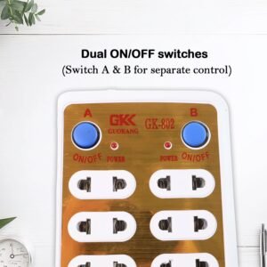 Extension Board – 10 Way 220V Universal Sockets for Home & Office | Tetherix