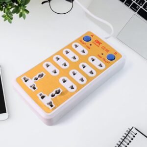 Extension Board – 10 Way 220V Universal Sockets for Home & Office | Tetherix