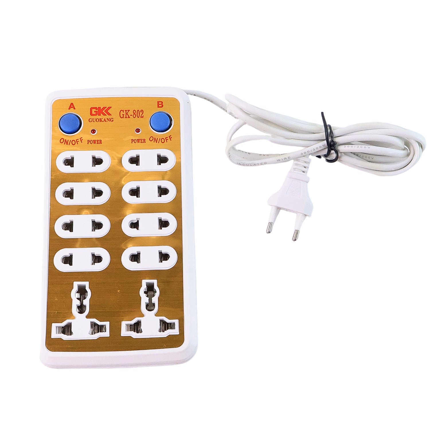 Extension Board – 10 Way 220V Universal Sockets for Home & Office | Tetherix
