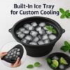 Silicone Ice Facial Bowl – Portable Foldable Cold Therapy, Face Bowl, FACIAL BOWL, ICE BOWL