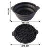 Silicone Ice Facial Bowl – Portable Foldable Cold Therapy, Face Bowl, FACIAL BOWL, ICE BOWL