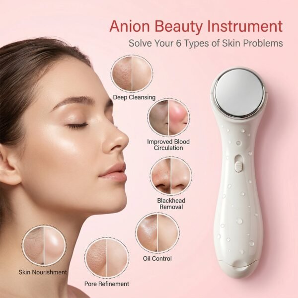 FacialMassagerDevice-06 Portable Electric Facial Massager – Skin Tightening & Relaxation
