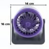 Personal Desktop Air Circulation Fan, Portable USB Desk Fan (1 Pc)