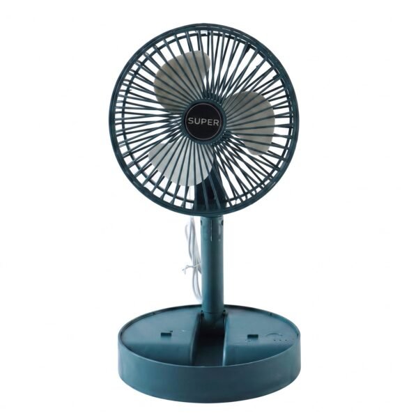 USB Powered Adjustable Height Table Fan for Desk Home and Office (1 Pc)
