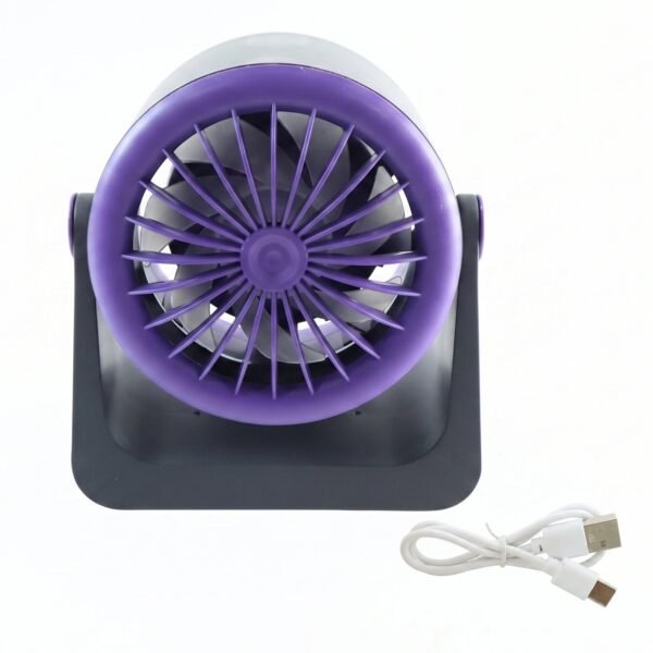 Personal Desktop Air Circulation Fan, Portable USB Desk Fan (1 Pc)