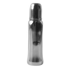 Anti-Colic Stainless Steel Feeding Bottle – 250ml Safe Comfort
