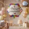 Feliz Cumpleanos Foil Balloon – Vibrant Birthday Decoration