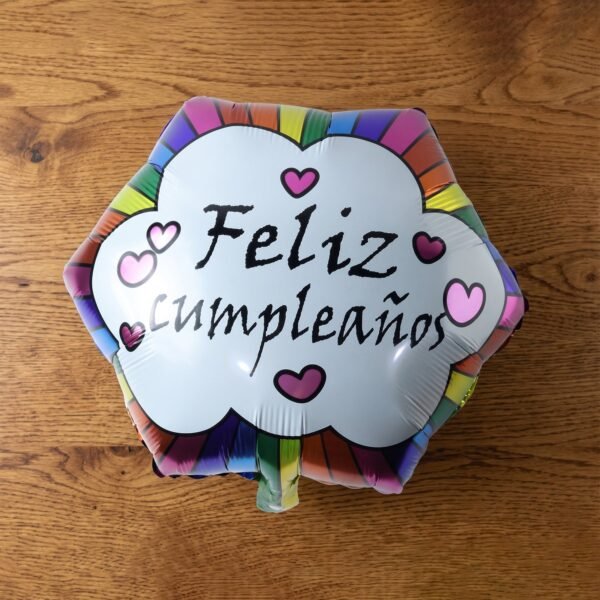 Feliz Cumpleanos Foil Balloon – Vibrant Birthday Decoration