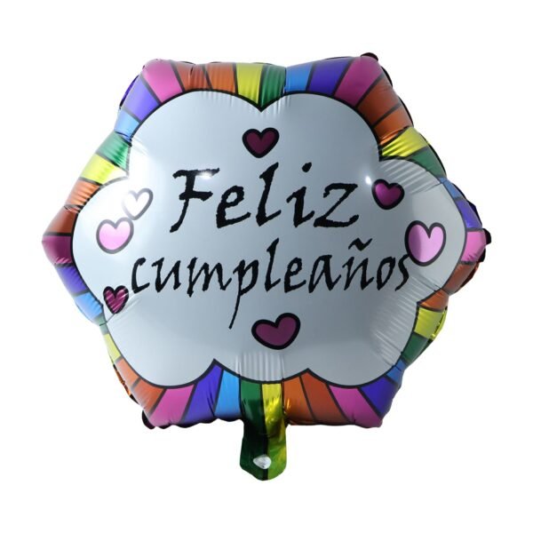 Feliz Cumpleanos Foil Balloon – Vibrant Birthday Decoration