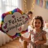 Feliz Cumpleanos Foil Balloon – Vibrant Birthday Decoration