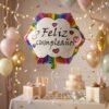 Feliz Cumpleanos Foil Balloon – Vibrant Birthday Decoration