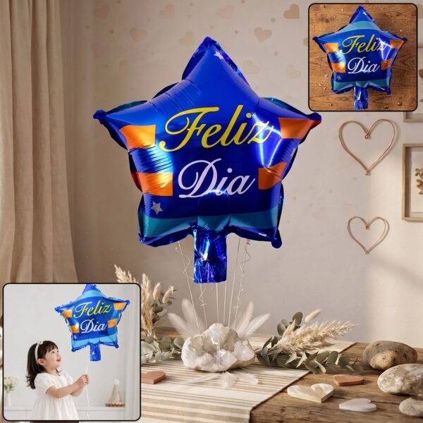 FelizFoilBalloon002-01 Foil Balloon – Bright and Colorful Party Decoration for Celebrations