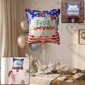 Feliz Cumpleanos Foil Birthday Balloon – Bright Party Decor