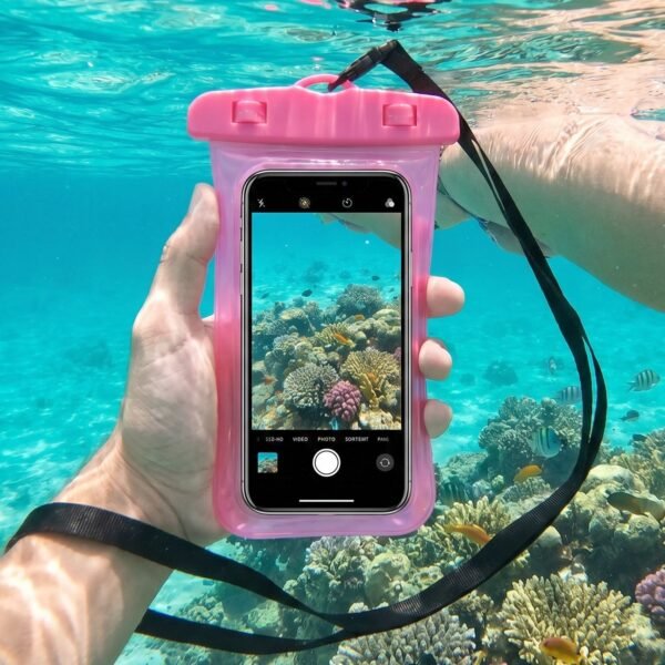 Waterproof Mobile Pouch Cover – Keeps Phones Safe & Dry