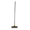 2 In 1 Long Handle Floor Scrubbing Brush with Wiper for Bathroom (1 Pc)