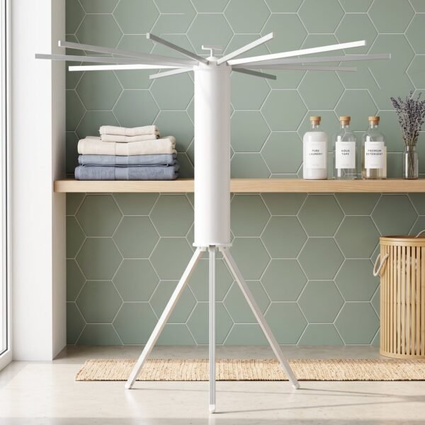 Foldable Octopus Clothes Drying Rack Stand Tripod Cloth Hanger for Home (1 Pc)