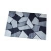 Geometric Anti Slip Door Floor Mat – Stylish & Water Absorbent