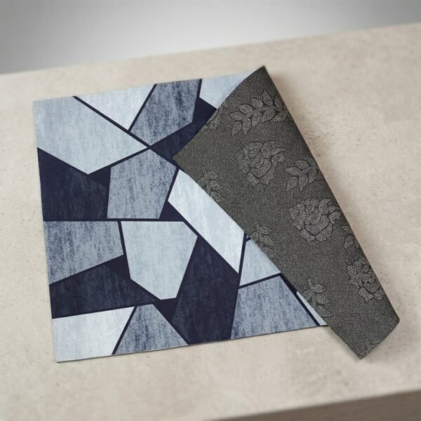 Geometric Anti Slip Door Floor Mat – Stylish & Water Absorbent