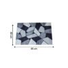 Geometric Anti Slip Door Floor Mat – Stylish & Water Absorbent