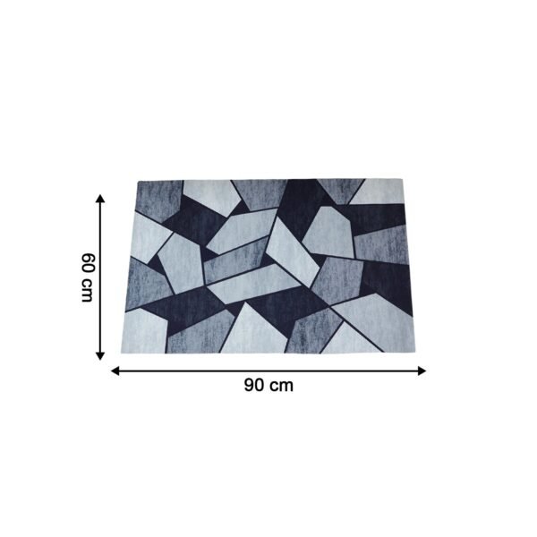 Geometric Anti Slip Door Floor Mat – Stylish & Water Absorbent