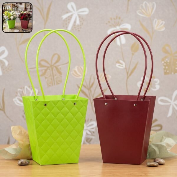 Flower Packaging Bag – Reusable Waterproof Gift Carrier for Bouquets