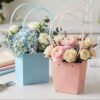 Flower Packaging Bag – Foldable Waterproof Handle for Gifts