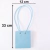 Flower Packaging Bag – Foldable Waterproof Handle for Gifts
