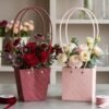 Foldable Flower Packaging Bag – Elegant & Water-Resistant Design