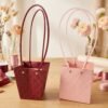 Foldable Flower Packaging Bag – Elegant & Water-Resistant Design