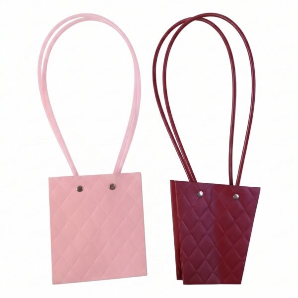 Foldable Flower Packaging Bag – Elegant & Water-Resistant Design