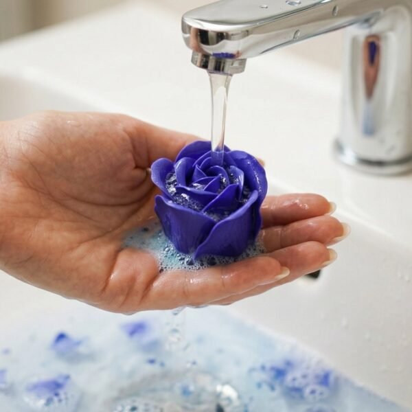 Luxury Rose Flower Bath Soap Gift Set – Elegant Relaxing Fragrance