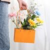 Foldable Flower Packaging Bag – Waterproof & Elegant Handle