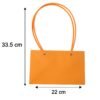 Foldable Flower Packaging Bag – Waterproof & Elegant Handle