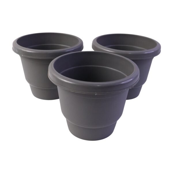 Plastic Flower Pot Planter Set – Ideal for Indoor & Outdoor Gardens