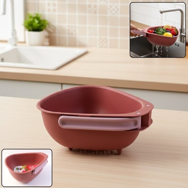 Foldable-Colander-01 Foldable Kitchen Colander – Space Saving with Drain Base