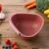Foldable-Colander-04 Foldable Kitchen Colander – Space Saving with Drain Base