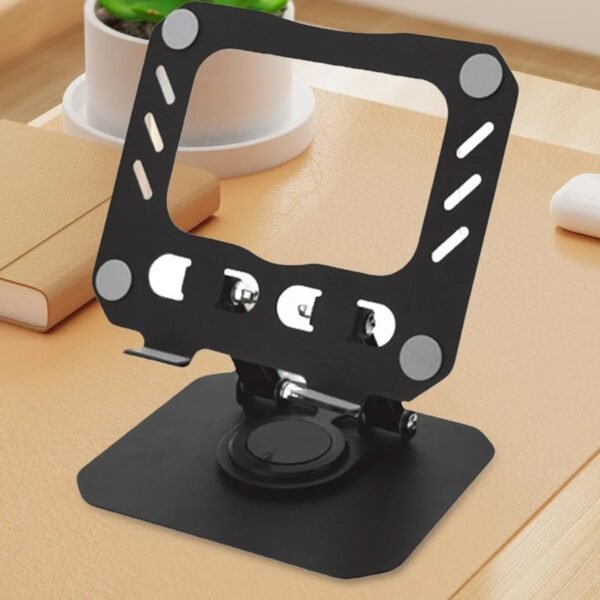 Foldable Adjustable Metal Tablet Stand – Multi-Angle Desk Support