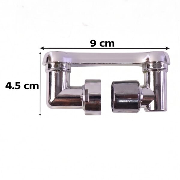 Rotatable Faucet Splash Head Extension, Swivel Arm Tap Nozzle Attachment (1 Pc)