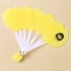 Lemon-Shape Hand Fan – Portable Foldable Cooling with Keychain