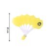 Lemon-Shape Hand Fan – Portable Foldable Cooling with Keychain