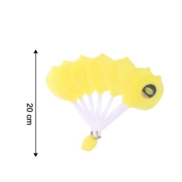 Lemon-Shape Hand Fan – Portable Foldable Cooling with Keychain