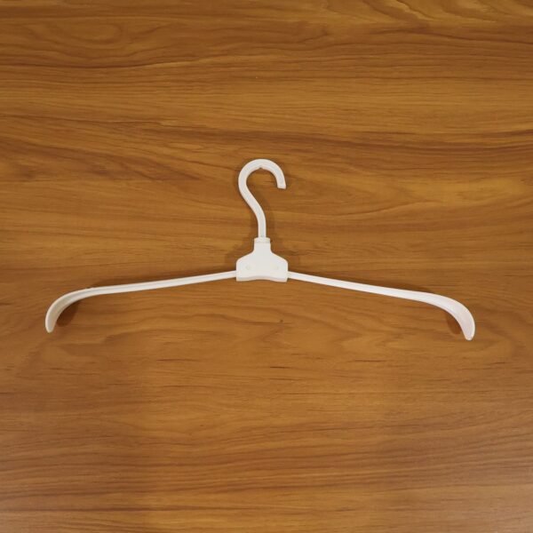 Foldable Plastic Clothes Hanger – Space Saving & Travel Friendly