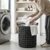 Foldable Laundry Basket – Spacious & Space-Saving for Home