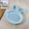 Dumpling Serving Plate – With Strainer & Dual Sauce Compartments