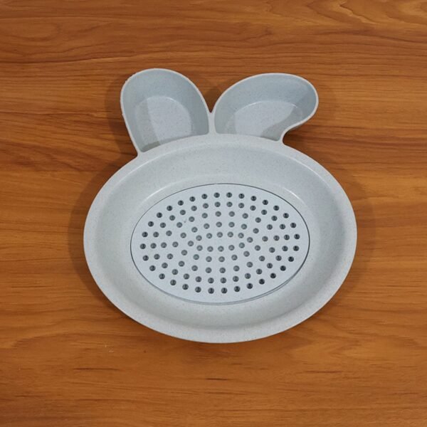 Dumpling Serving Plate – With Strainer & Dual Sauce Compartments