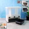 Easy Flow Cereal Dispenser – 3-in-1 Wall Mount Storage | CookAura