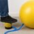 Foot Air Pump – Portable & Durable for Exercise Balls | FitFuzion